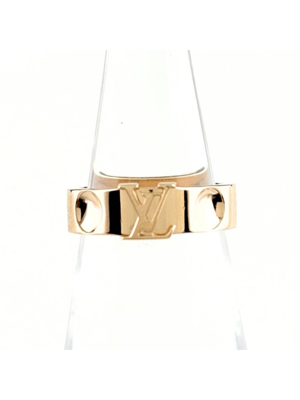 Louis Vuitton Bag Empreinte Ring PG Pink Gold Pave Diamond No 9 - Picture 1 of 8